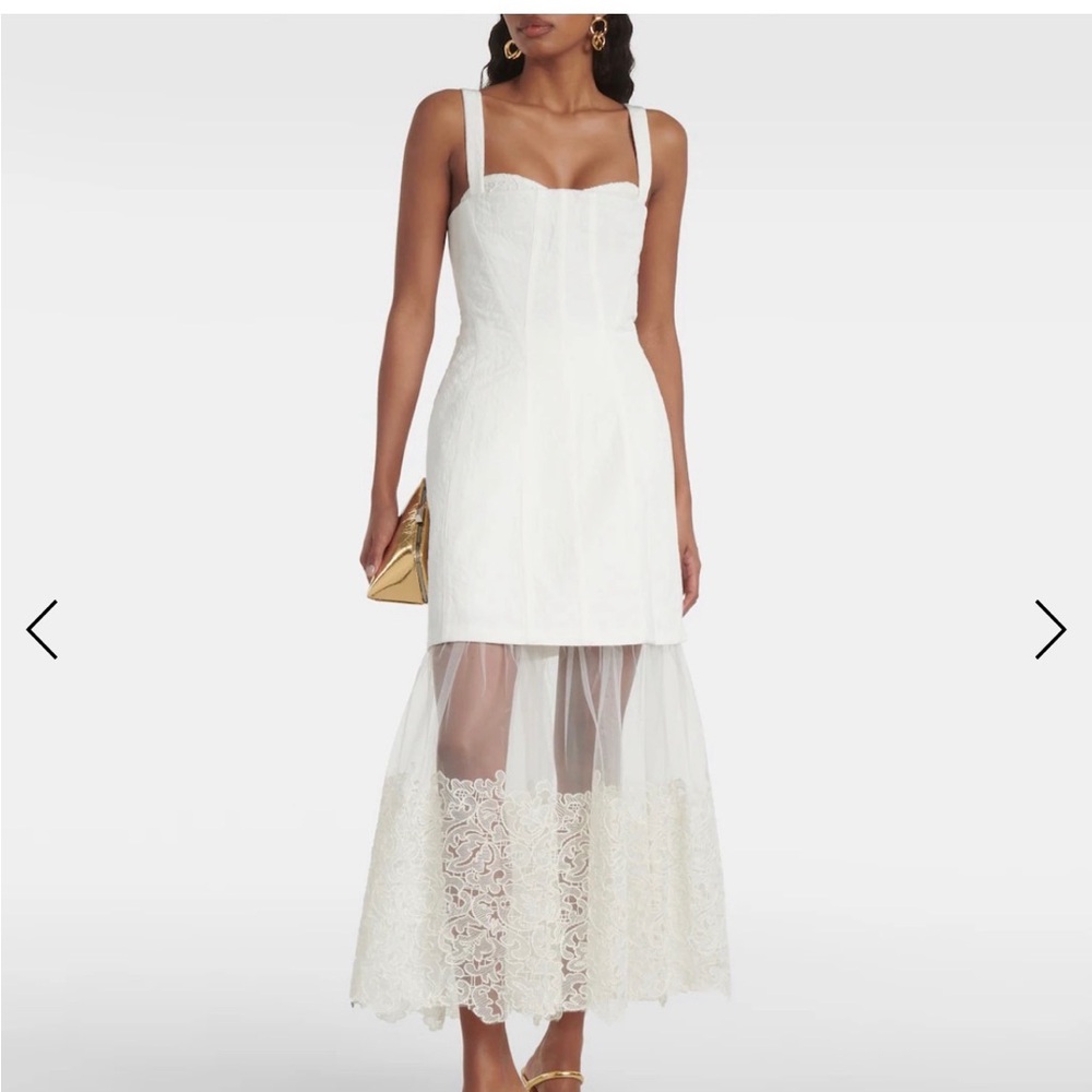 Jonathan Simkhai White Mini Dress